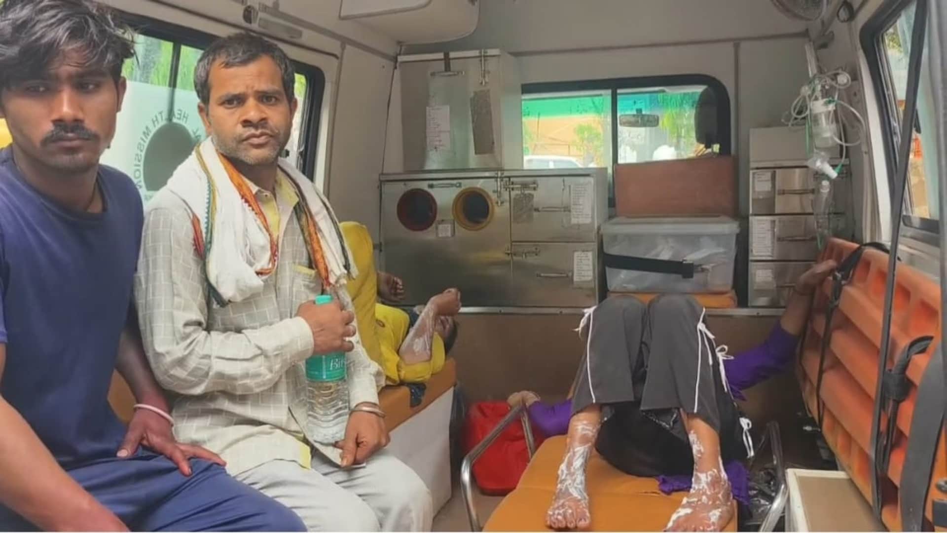 Bhiwadi News: Massive mishap in Sathalka village as gas cylinder leak sparks fire, 7 family members injured