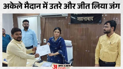 Sonu Radhey becomes youngest District Council President unopposed Jehanabad Bihar