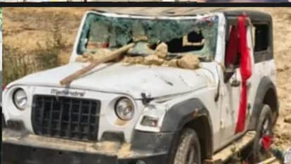 A Thar driver ran over six people in Sant Kabir Nagar. All are in critical condition. Police seized the car.