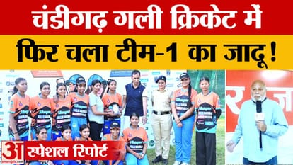 Sector-19 Street Cricket: Team-1 wins, wins the final for the fourth time