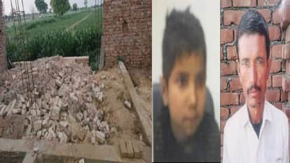 Three died after a wall and a tree collapsed