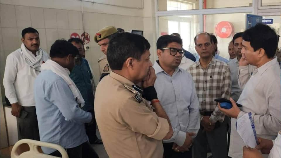 Unnao Road Accident Dumper Collides with Bolero and Overturns onto It Six Dead Including Mother and Daughter