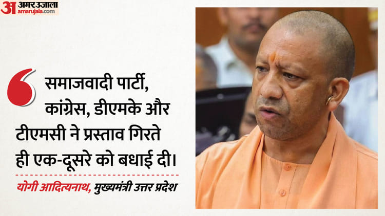 यूपी विधानमंडल विशेष सत्र: योगी बोले- सपा के आचरण देख गिरगिट भी शर्म से पानी-पानी हो जाएगा, हर जगह अलग-अलग रंग