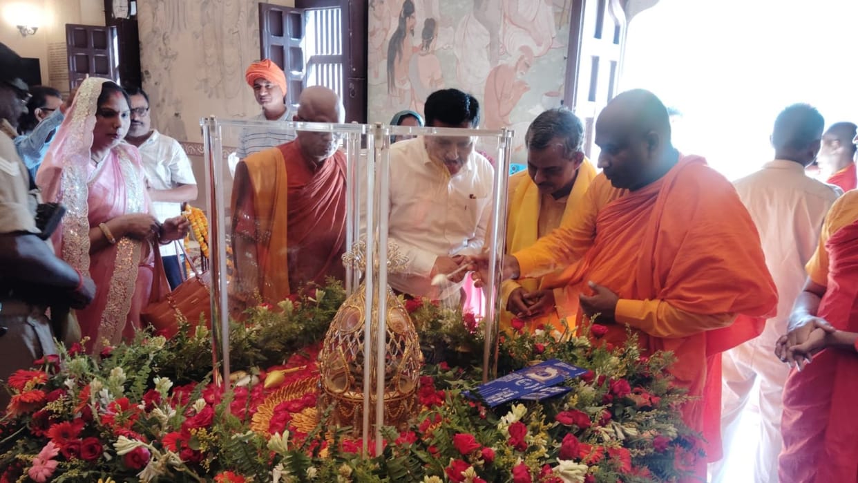 Buddha Purnima 2026: devotees crowd in Sarnath paid homage to sacred relics of Buddha