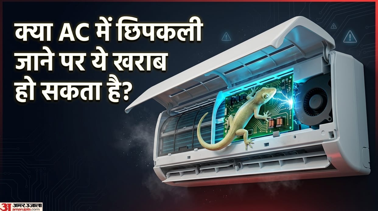 What will happen if a lizard enters the AC mein chipkali jane par kya hoga
