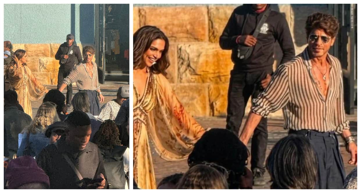 Pregnant Deepika padukone join shoots for King movie with SRK in South Africa Leaked Pics Go Viral