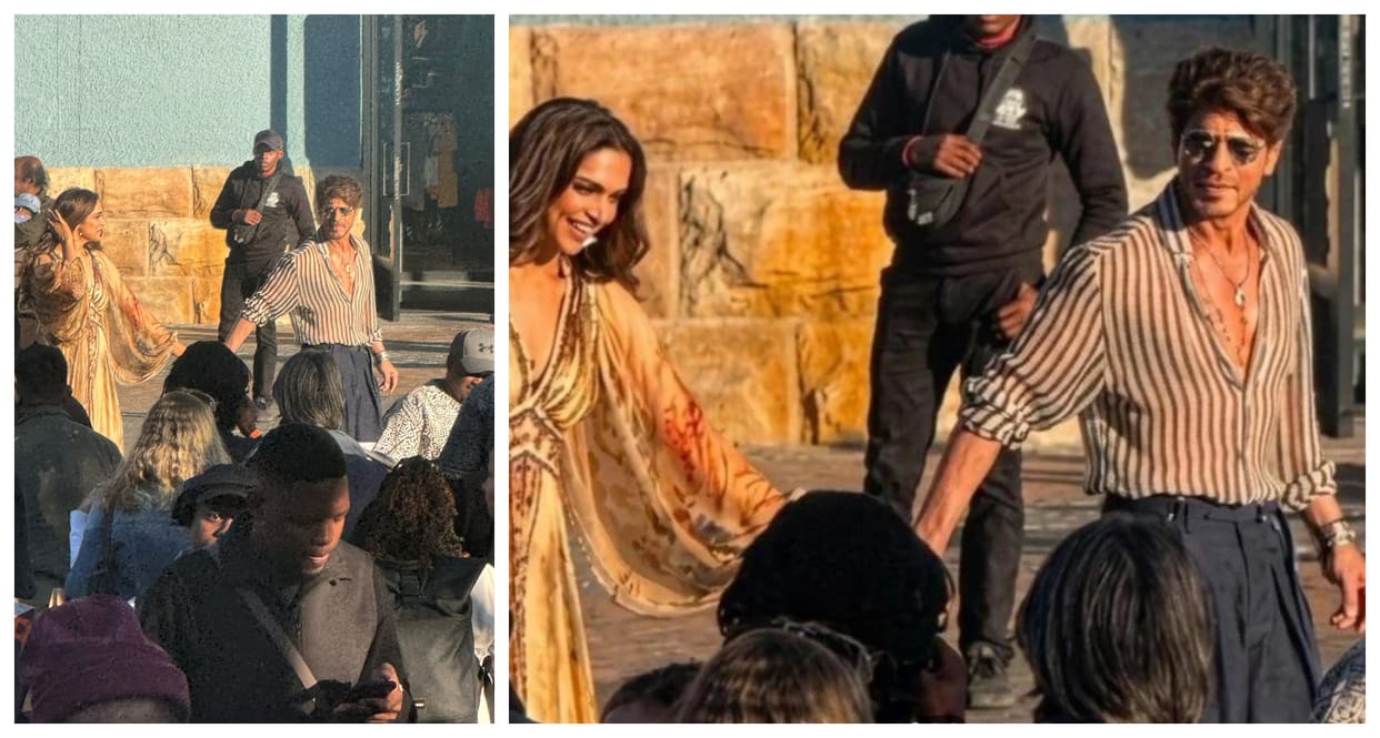 Pregnant Deepika padukone join shoots for King movie with SRK in South Africa Leaked Pics Go Viral
