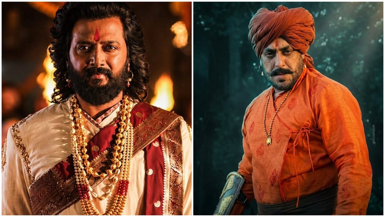 Salman Khan as Jiva Mahala In Raja Shivaji Starring Riteish Deshmukh