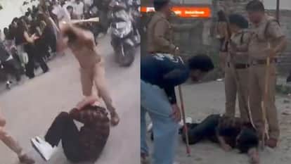 Dehradun: Uproar at Private University Two Policemen Sent to Reserve Lines Following Lathi-charge