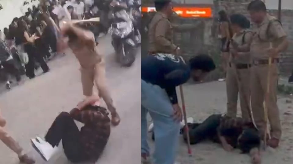 Dehradun: Uproar at Private University Two Policemen Sent to Reserve Lines Following Lathi-charge