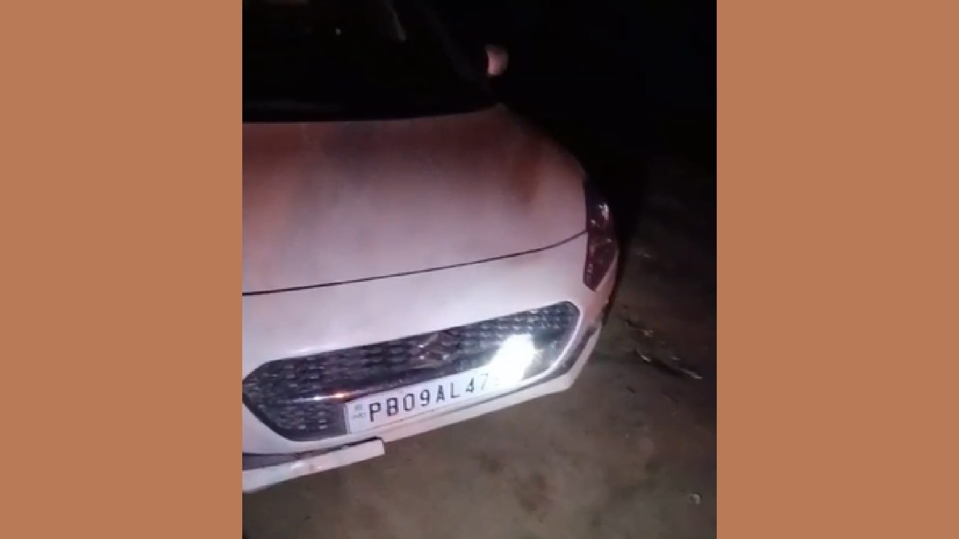इस गाड़ी में आए थे बदमाश