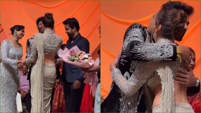 Bellamkonda Sai Sreenivas and Kavya Reddy Wedding Reception: Chiranjeevi and Mohan Babu attends celebration