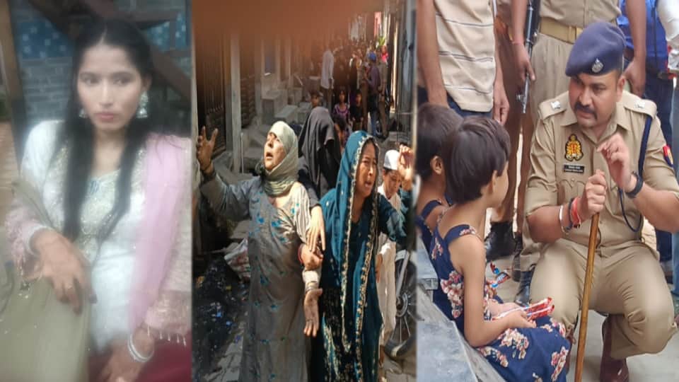 Meerut Crime: Woman Sleeping With Three Daughters Murdered in Lisadi Gate, Brother Suspects Husband