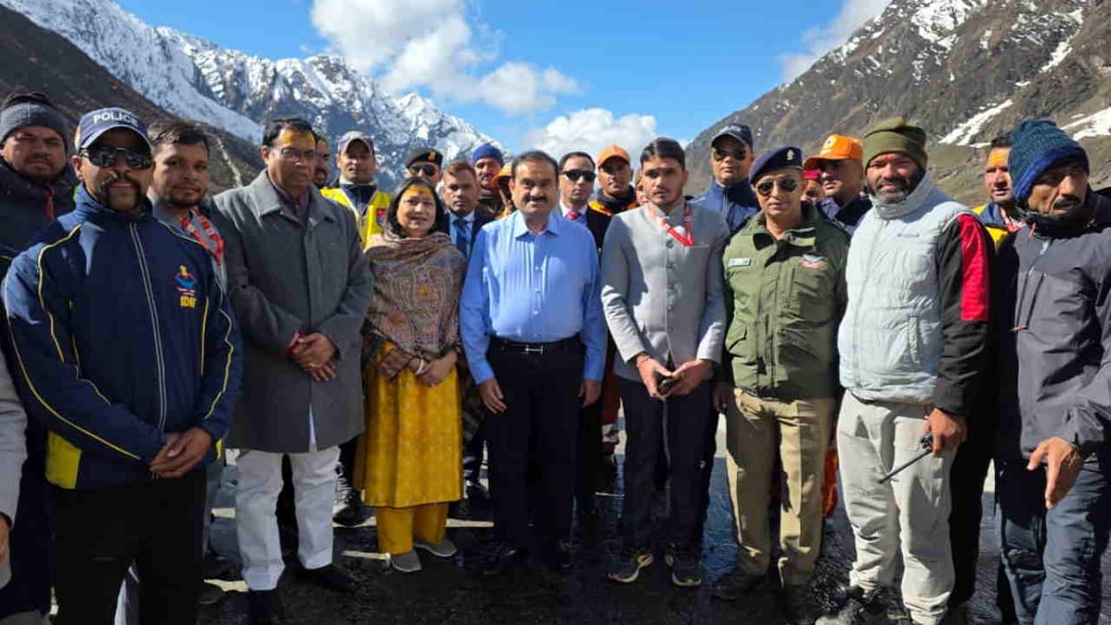 Industrialist Gautam Adani reached Kedarnath Dham and visited Baba Kedar