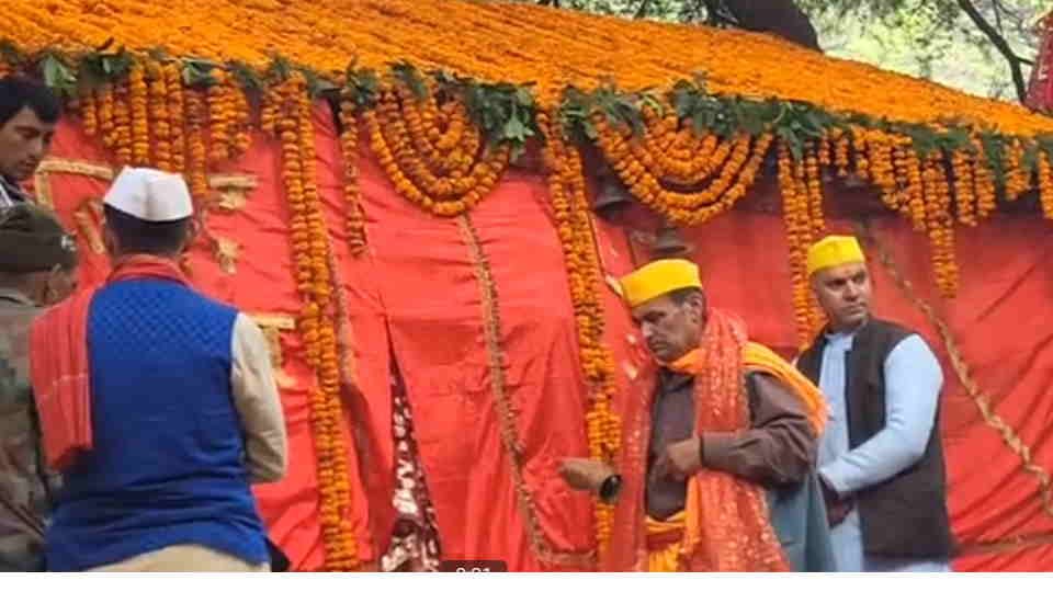 Chamoli News portals of Latu Devta Temple in Wan have opened for six months