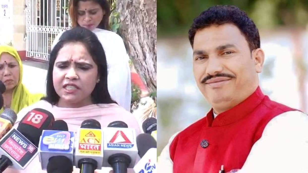 MP News: BJP MLA issues Rs 10 crore defamation notice to Mahila Congress president Reena Bourasi