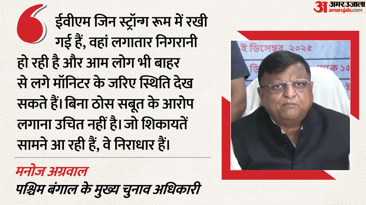 How prepared is the Election Commission, what did CEO Manoj Agarwal say amid CM Mamata's aggressive stance?