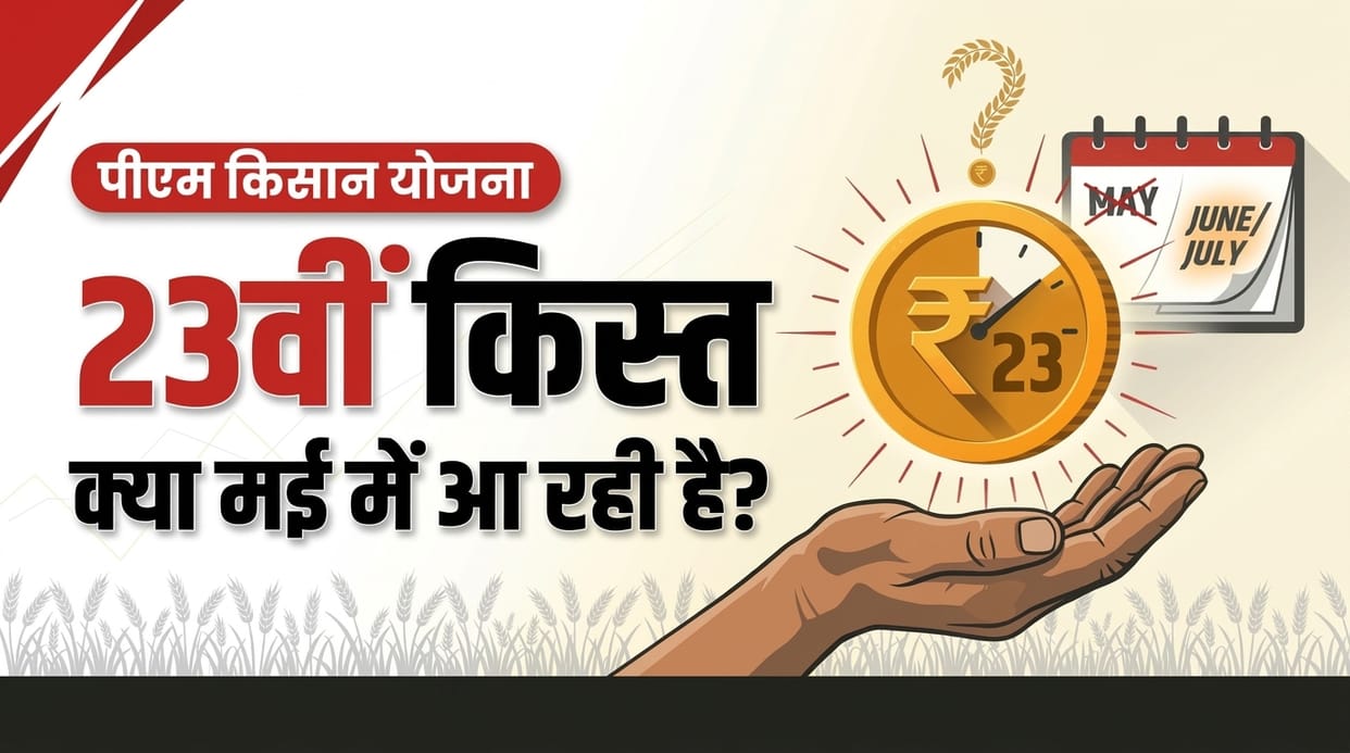 PM Kisan Yojana 23rd Installment Will the 23rd installment come in May mein ayegi 23 kist