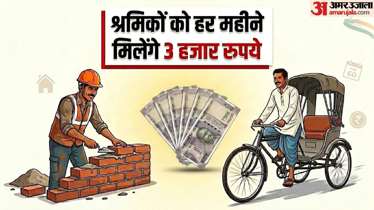 PM Shram Yogi Maandhan Yojana Kya Hai Unorganized Workers Will Get Monthly 3 Thousand Pension