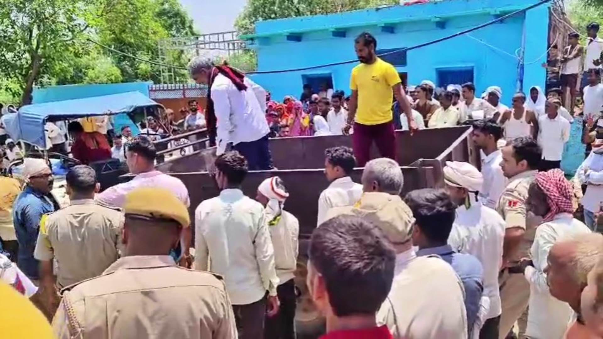 Rajasthan Crime News Man Shoots Wife and himself During Wedding Ceremony in Bharatpur