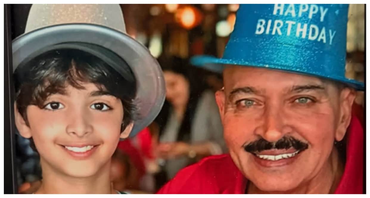 Rakesh Roshan pens birthday post for hrithik roshan son and his grandson Hridhan Roshan