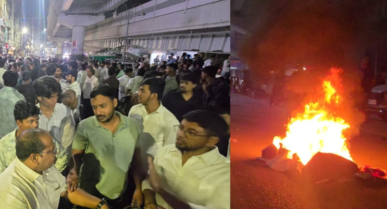 Body Not Removed All Day After Murder Near Police Station in Patna Tension Prevails