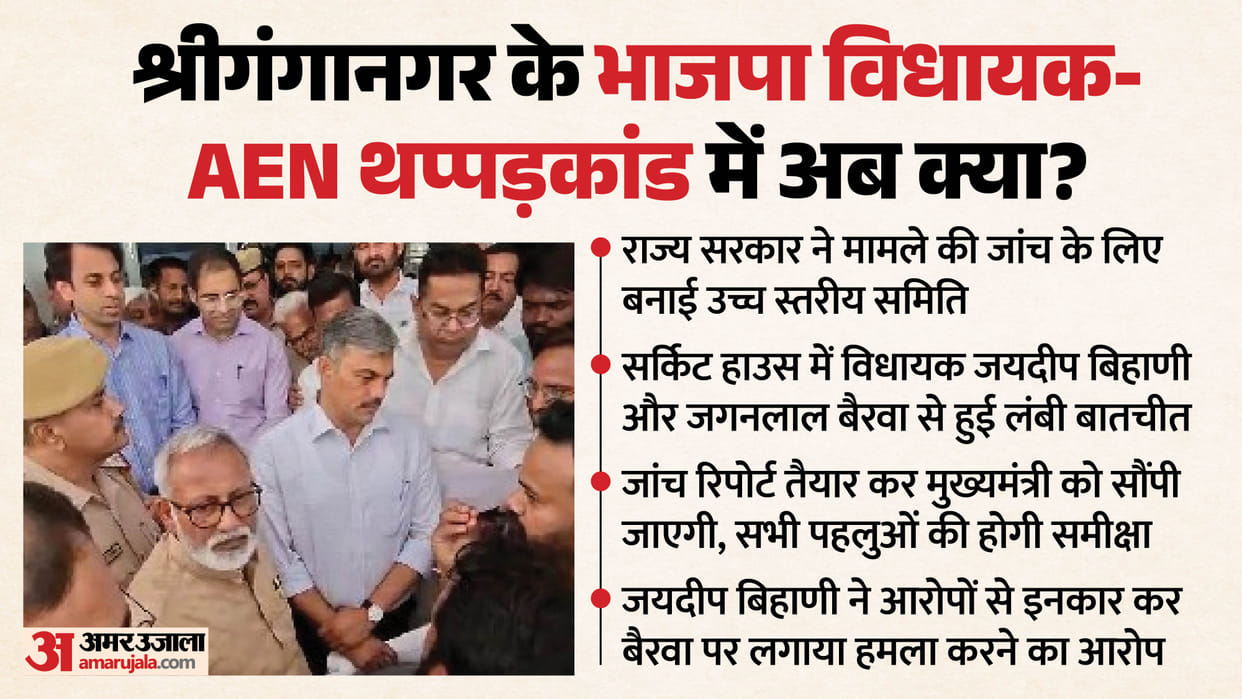 Rajasthan BJP MLA Slap Row: High-Level Probe Ordered Bihani Statement Controversy News in Hindi