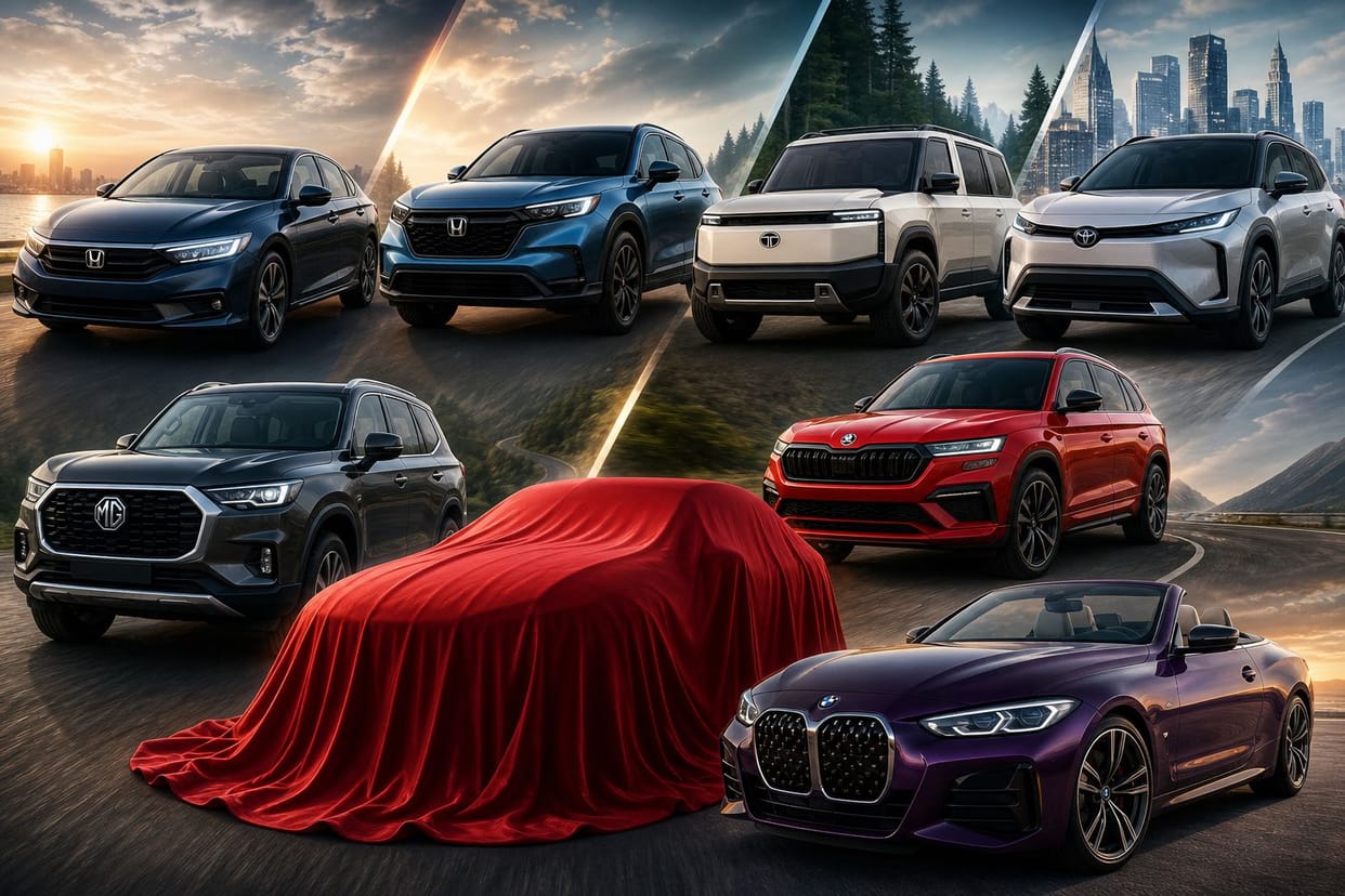 Top 7 Upcoming Car Launches in May 2026: From Honda City Facelift to Tata Sierra EV