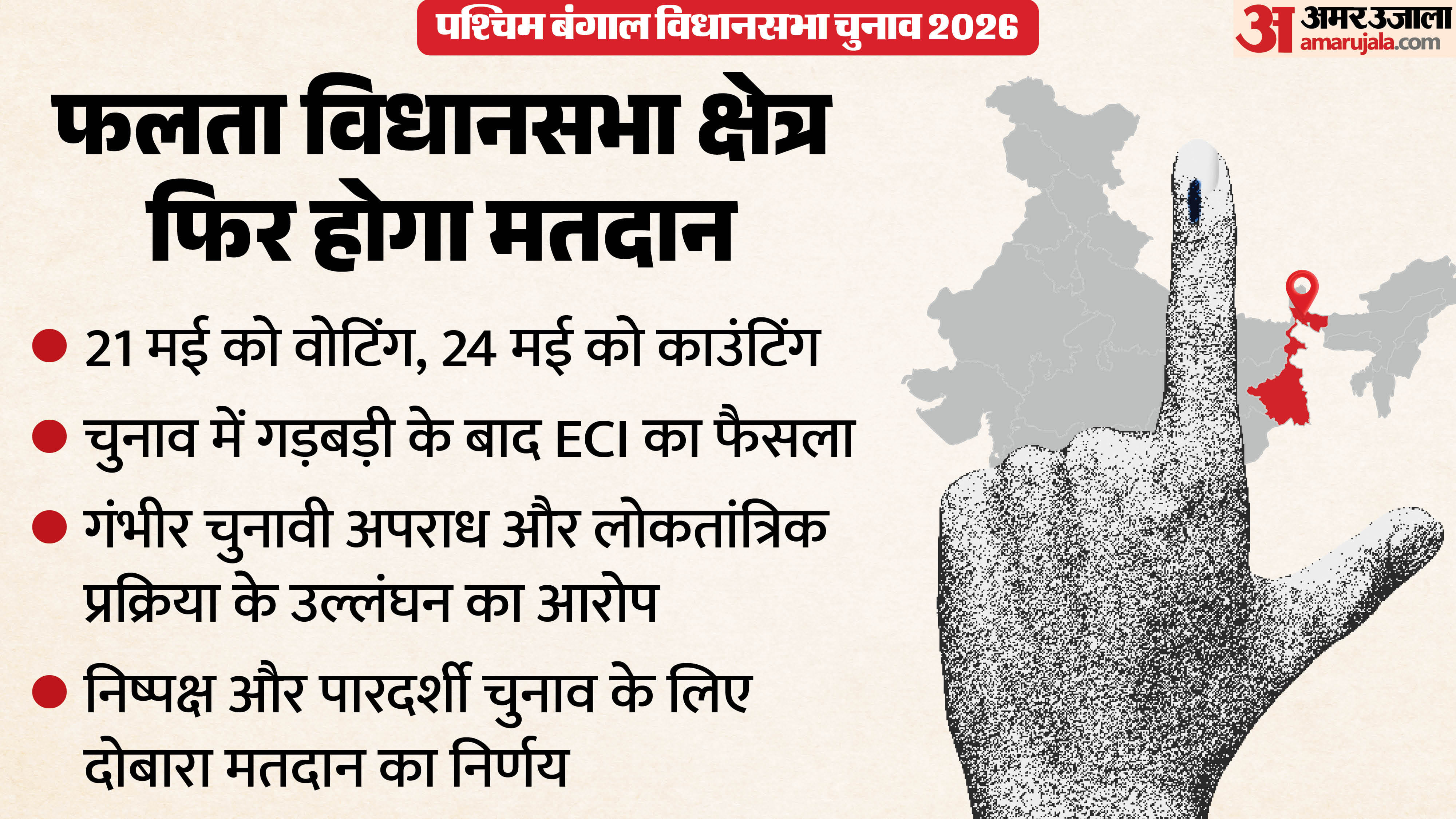 फलता सीट पर दोबारा मतदान का फैसला