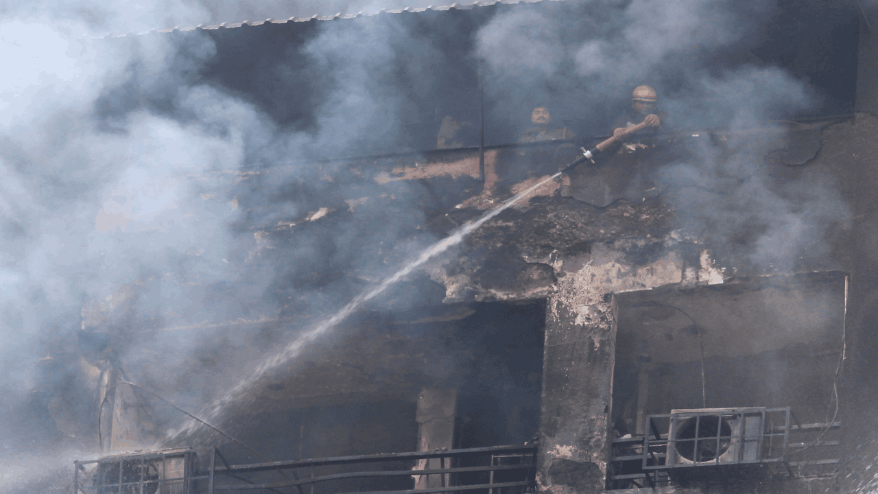 New Twist in Gaur Green Avenue Society Fire and Initial Investigation Rules Out Short Circuit as Cause