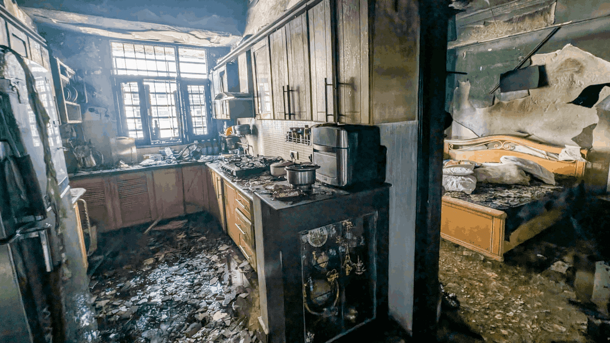 New Twist in Gaur Green Avenue Society Fire and Initial Investigation Rules Out Short Circuit as Cause