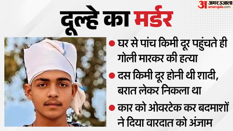 यूपी में दूल्हे का कत्ल: बरात लेकर पांच किमी दूर ही पहुंचा, गाड़ी रोक गोलियों से भूना; इंतजार करती रही दुल्हन