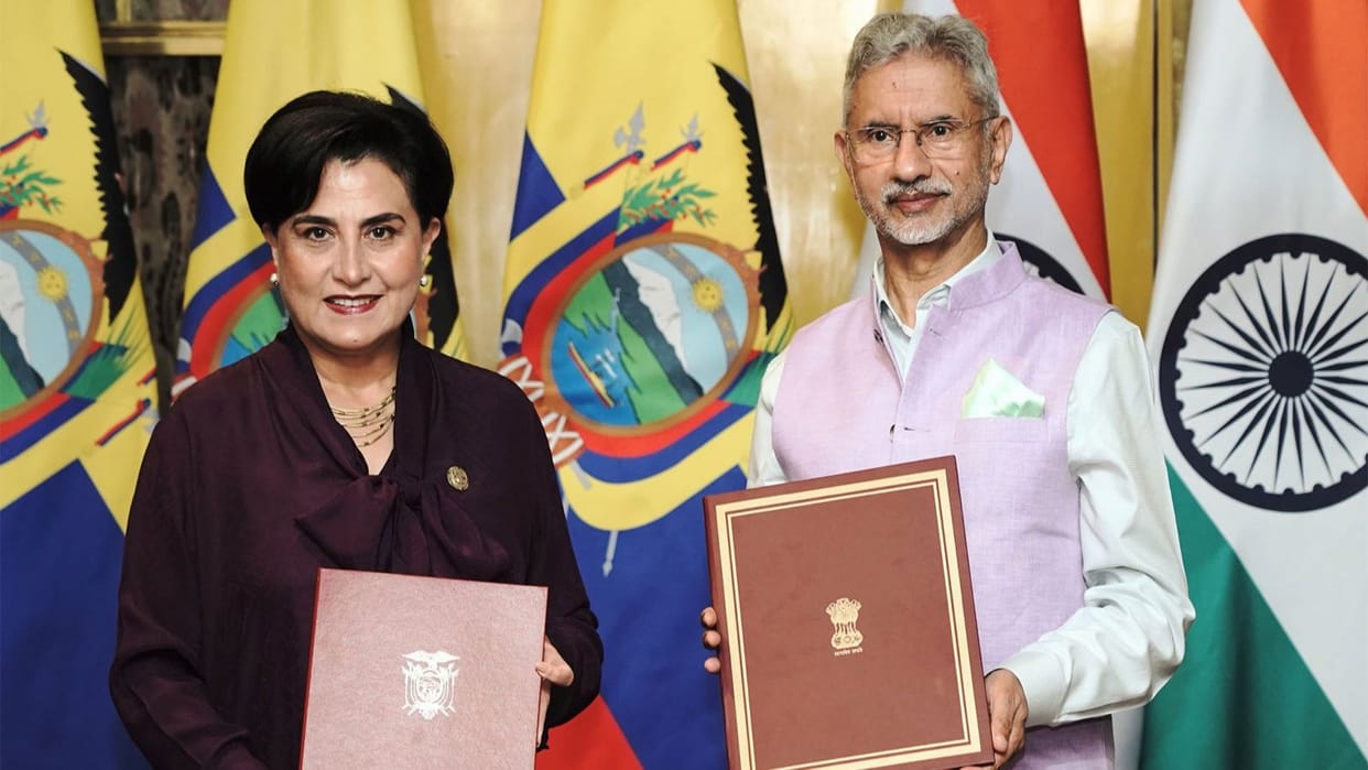 India Ecuador Relations strengthens trade healthcare sectors Gabriela Sommerfeld india visit