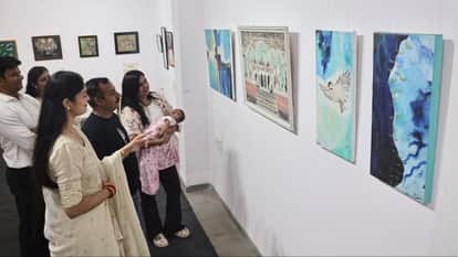 Indore News Chhatrapreet Art Exhibition Preeti Chhatrapal Patel artist