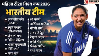 महिला टी20 विश्वकप 2026 के लिए टीम इंडिया