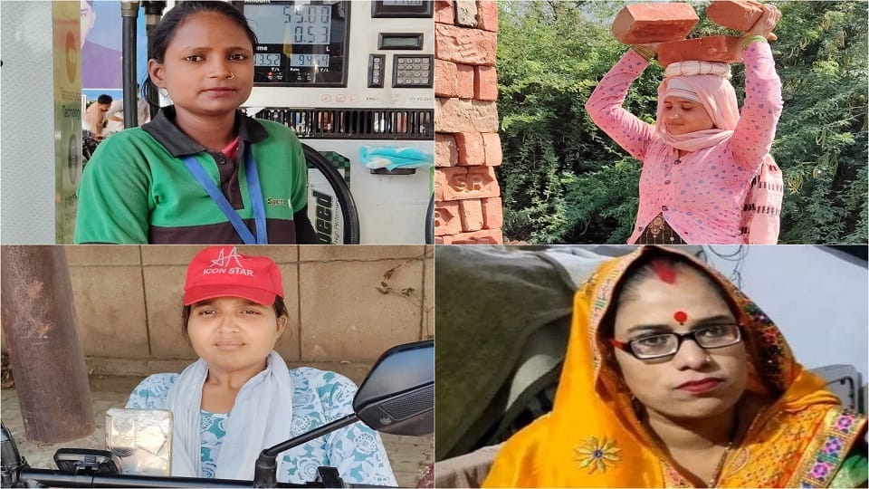 Women of Agra Break Barriers: From Petrol Pumps to Delivery Jobs, Inspiring Stories of Self-Reliance