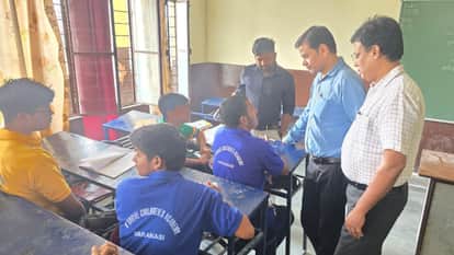 District School Inspector Office team conducted surprise inspection of O Grove Children Academy varanasi