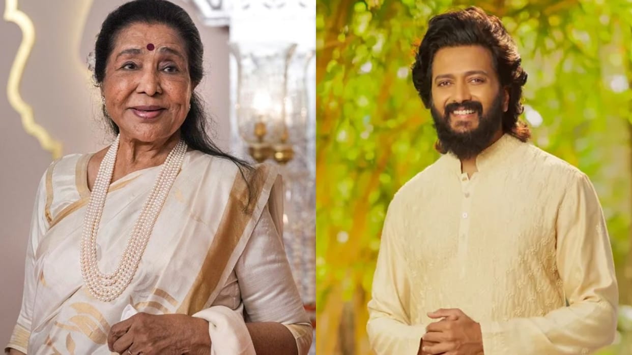 Ritesh Deshmukh Remembers Asha Bhosle Says She Wanted To Watch Raja Shivaji Movie