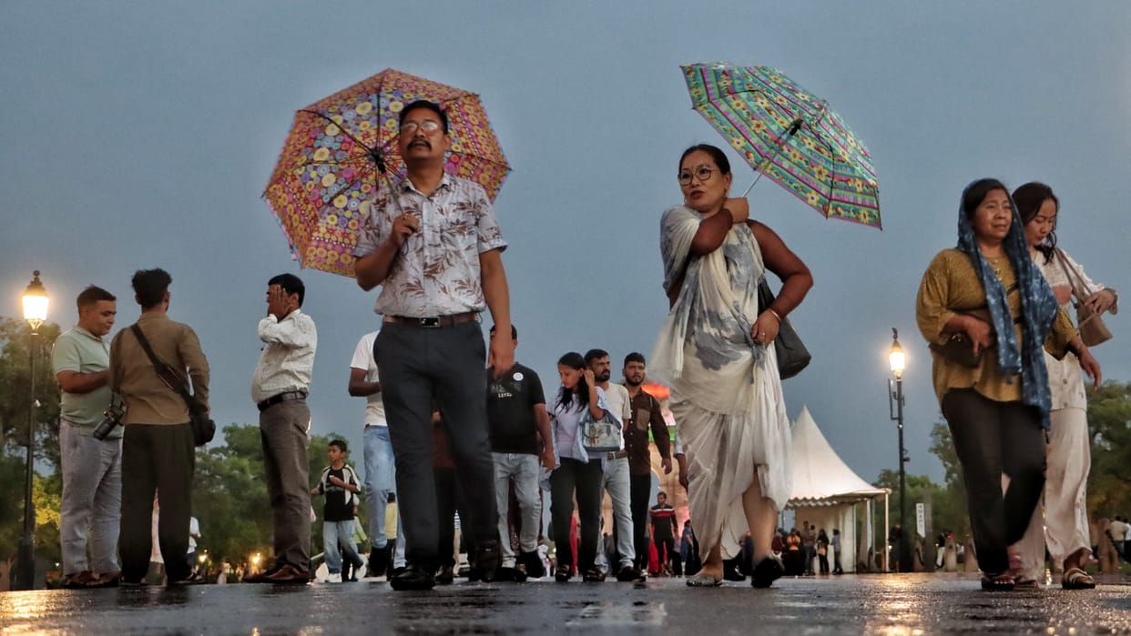 Weather Updates india western disturbance rain hailstorm UP punjab haryana forecast IMD Alert