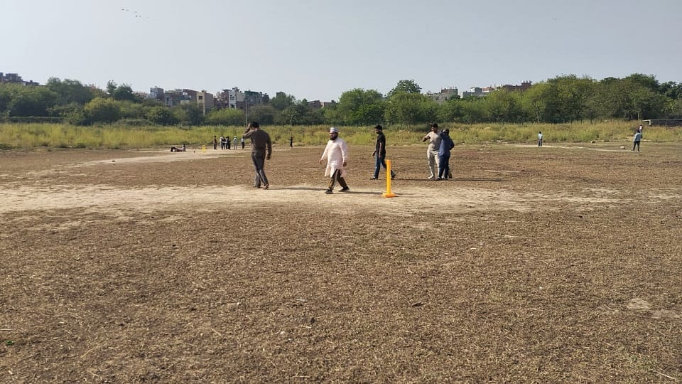 This is how government money is wasted: Welcome Lake in East Delhi becomes a cricket ground