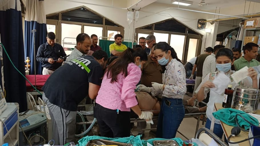 Himachal Driver Suffers Heart Attack While Driving Bus Overturns in Nurpur