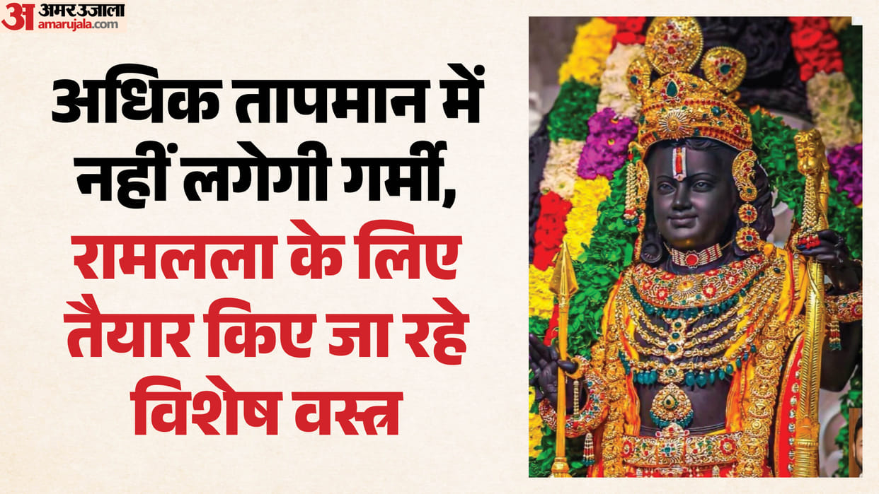 Ayodhya: Ram Lalla's divine clothes will reflect India's diverse craft traditions.