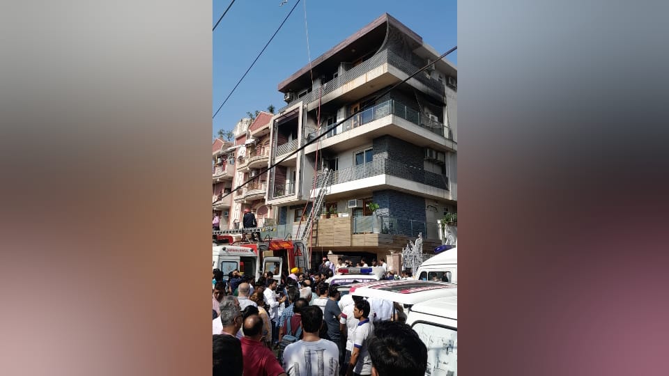 Delhi Vivek Vihar Fire: Child Distress Call Ends After Blast, 9 Killed in Suspected AC Explosion