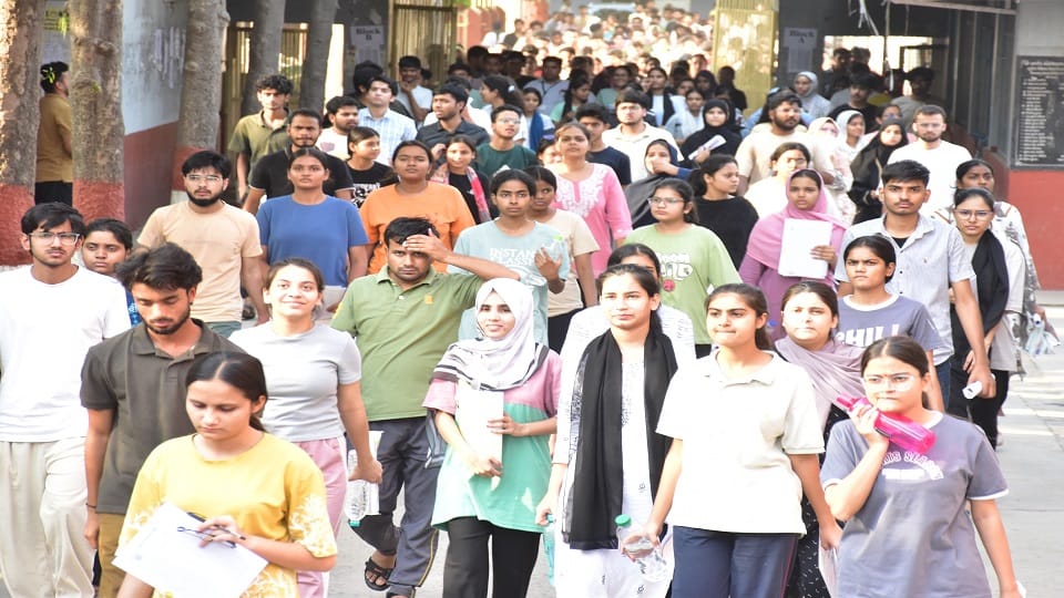 NEET exam in Aligarh city