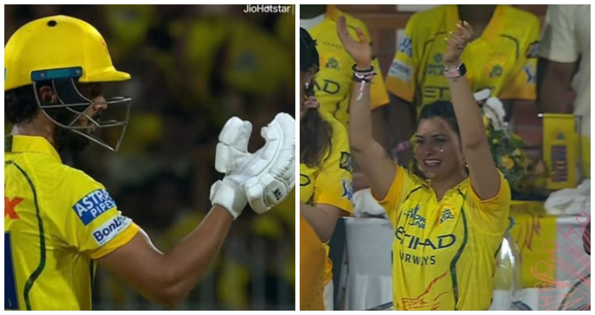 CSK vs MI IPL 2026: Ruturaj Flying Kiss, Mahieka Reaction Kartik Sharma Dhoni Gun Celebration, Dhanush Chepauk