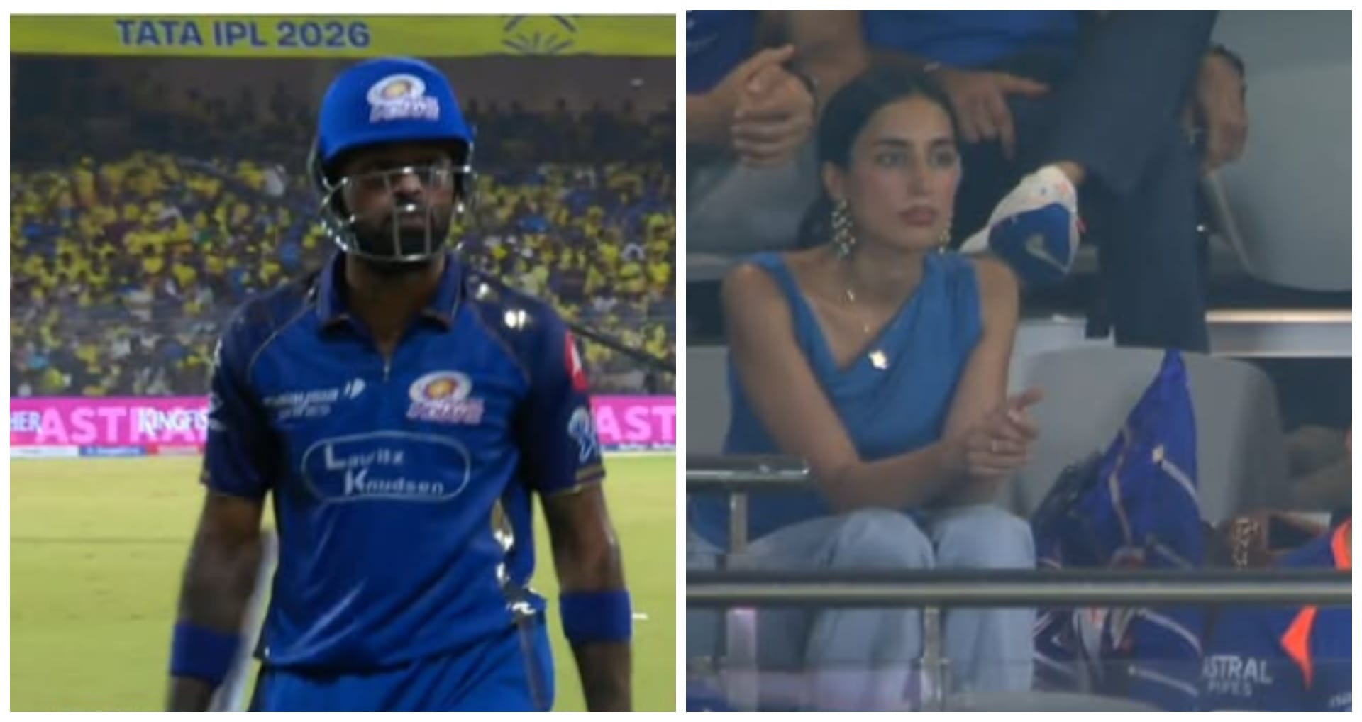 CSK vs MI IPL 2026: Ruturaj Flying Kiss, Mahieka Reaction Kartik Sharma Dhoni Gun Celebration, Dhanush Chepauk