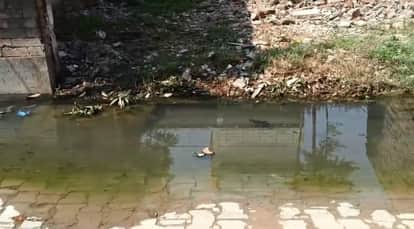 Fatehpur Hellish Living Conditions in Rani Colony Sewage Water Flows on Streets EO said I Have No Information