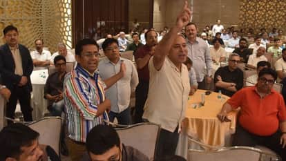 Uproar at MHEA AGM: Clash Between Two Factions in Moradabad Escalates to Physical Altercation