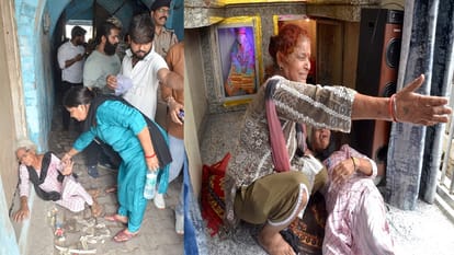 Aligarh Nagar team reached to demolish Ramadevi Dharamshala