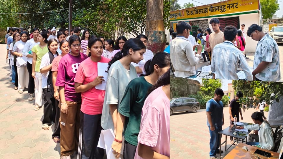 NEET Exam 2026 Candidates were granted entry after a three-stage security check